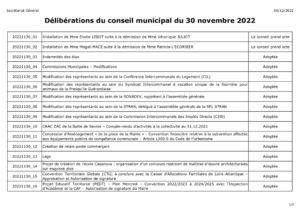 thumbnail of Liste_deliberations_CM_20221130