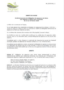 thumbnail of AR_20230208_11_Arrêté temporaire de délégation de signature du Maire aux Adjoints au Maire pour la période du 13 au 19 février 2023