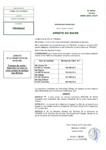 thumbnail of arrêté du Maire attribution de marché