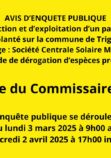 Copie de Copie de AVIS D’ENQUÊTE PUBLIQUE Par arrêté n° AR_20250120_016 du 20 janvier 2025, Monsieur le Maire de la commune de TRIGNAC a prescrit l’ouverture et l’organisation de l’enquête publiqu (3)