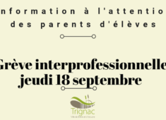 grève 18 septembre
