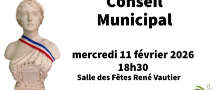 Conseil municipal du mercredi 11 février 2026