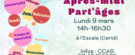 Après midi Part&rsquo;âges