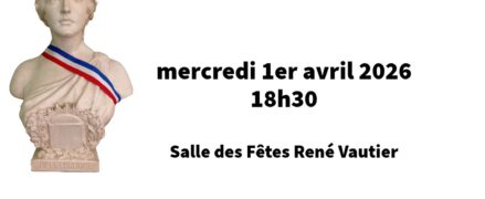 Conseil municipal du 1er avril 2026