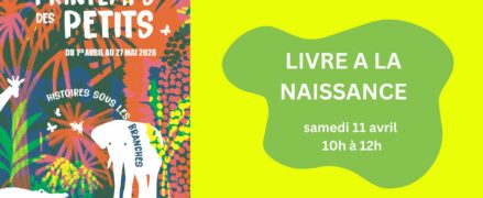 Printemps des Petits : Livre à la naissance