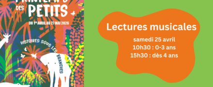 Printemps des petits : Lectures musicales