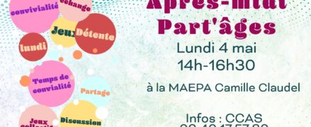 Après midi Part&rsquo;âges