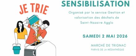 Atelier sensibilisation aux déchets organisé par Saint-Nazaire Agglo