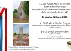 Invitation Commémoration 8 mai 2026