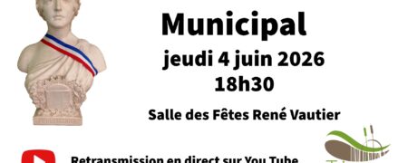 Conseil municipal du jeudi 4 juin 2026