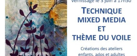 Exposition des ateliers d&rsquo;arts plastiques du Centre Culturel Lucie Aubrac