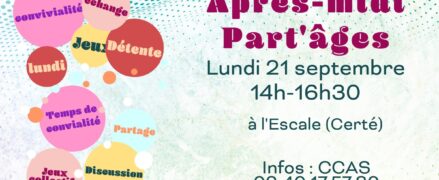 Animation sociale – Après midi Part&rsquo;âges