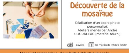 Animation sociale – Découverte de la mosaïque
