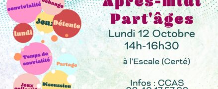 Animation sociale – Après midi Part&rsquo;âges