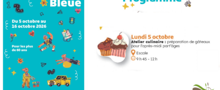 Semaine Bleue : Atelier culinaire