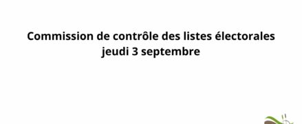 Commission de contrôle des listes électorales