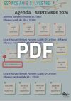 AGENDA PARENTATLITE ESPACE ANNE SYLVESTRE